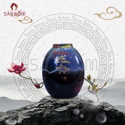 binh-hoa-men-hoa-bien-bat-trang-ve-chu-yeu-thuong