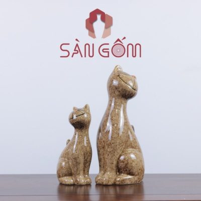 bo-tuong-su-trang-tri-2-con-meo-mau-nau-nhat-bat-trang-3