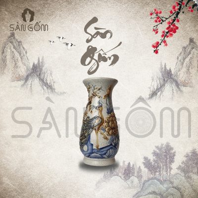 lo-hoa-tho-men-ran-dap-noi-chim-cong-hoa-dao