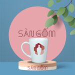 Ly sứ trắng đẹp Bát Tràng SG-LS38