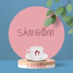 Ly uống cafe sứ trắng cao cấp Bát Tràng SG-LS61
