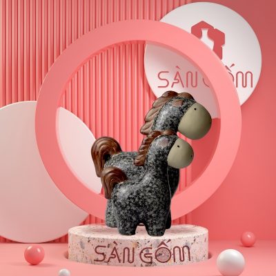 bo-tuong-su-trang-tri-2-con-ngua-mau-den-dom