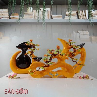 bo-3-tuong-su-may-man-mau-vang
