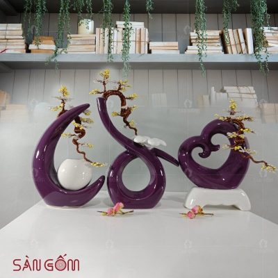 combo-3-tuong-su-trang-tri-mau-tim