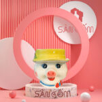 Ống tiết kiệm hình heo đội mũ con trai cute SG_HĐ43