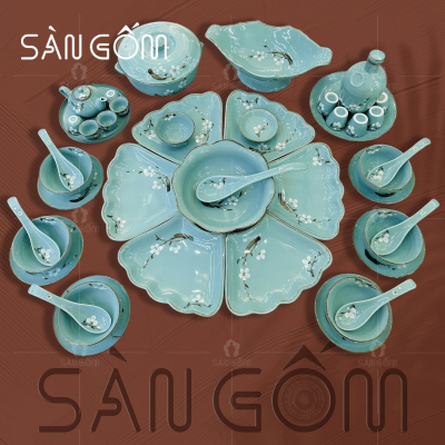 bo-bat-dia-hoa-mat-troi-gom-su-bat-trang-mau-xanh-ve-dao-trang