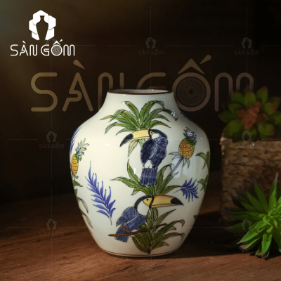 binh-hoa-hoa-tiet-chim-vet-cay-thom-gom-su-bat-trang