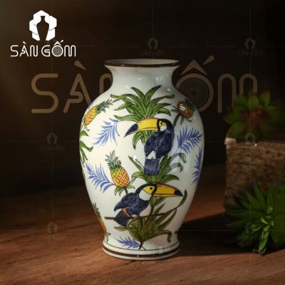 binh-hoa-hoa-tiet-chim-vet-cay-thom-gom-su-bat-trang