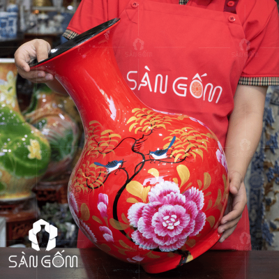 binh-toi-gom-su-bat-trang-mau-do-hoa-tiet-chim-tri-hoa-phu-dung-3