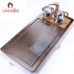 Khay trà điện thông minh dáng chữ nhật SG-KDT01