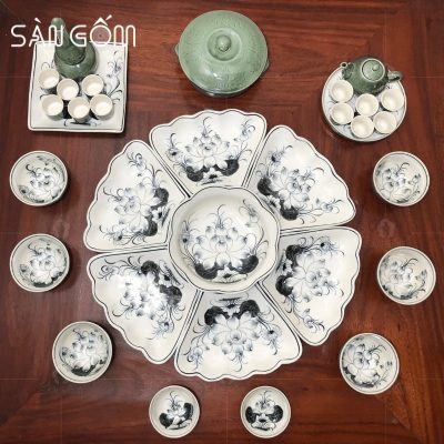 bo-bat-dia-hoa-mat-troi-men-xanh-ngoc-bat-trang-hoa-tiet-hoa-sen-den-4