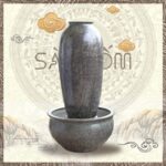 Chậu lu nước men cổ gốm sứ Bát Tràng cao cấp SG-LN11