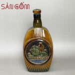 Chai rượu sứ men mật họa tiết Phúc Cẩu SG-NR43