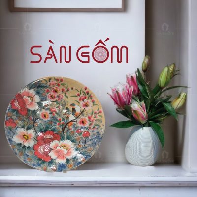 dia-canh-hoa-tiet-chim-en-vuon-hoa-gom-su
