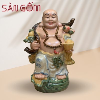 tuong-phat-di-lac-cam-thoi-vang-gom-su-bat-trang