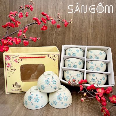 bo-6-bat-com-gom-su-bat-trang-hoa-tiet-nhanh-hoa-dao-xanh