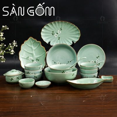 bo-bat-dia-xanh-ngoc-vien-nau-ve-hoa-tiet-dao-trang-19-mon
