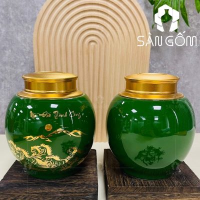 hu-dung-tra-gom-su-dang-tron-mau-xanh-la-hoa-tiet-ma-dao-thanh-cong