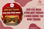 Địa chỉ mua gốm Bát Tràng tại Nha Trang